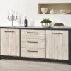GBO - Dressoir Thor - Beach oak - 230x90x45cm | Belga Meubelen Outlet