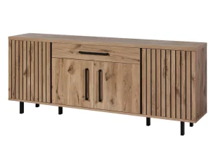 GBO - Dressoir Tim - Canyon oak - 225x90x46cm | Belga Meubelen Sale