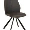 GBO - Eetkamerstoel Brook - ST1902 - Stof/Kunstleder - Bruin - 49x90x49cm | Belga Meubelen Sale
