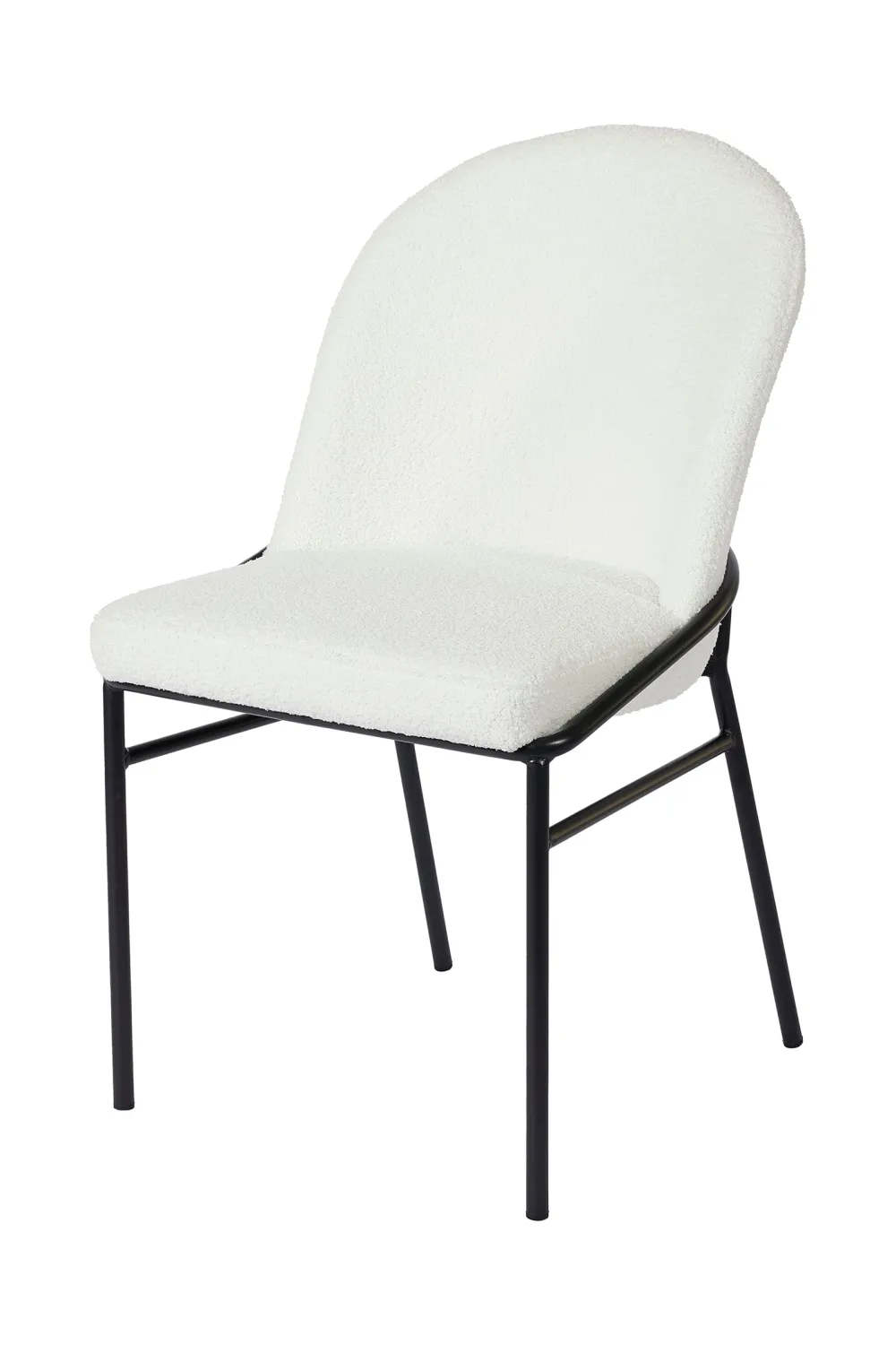 gbo__eetkamerstoel_st__bo_0.webp GBO - Eetkamerstoel ST2301-4 - Boucle - Wit - 50x40x51cm | Belga Meubelen Online