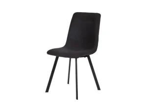 GBO - Eetkamerstoel ST2307-4 - Stof - Donkergrijs - 43x43x46cm | Belga Meubelen Outlet