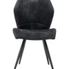GBO - Eetkamerstoel ST1909-4 - Stof - Grijs - 51x46x45cm | Belga Meubelen Best