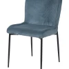GBO - Eetkamerstoel ST2308-2 - Stof - Blauw - 50x38x48cm | Belga Meubelen Fashion