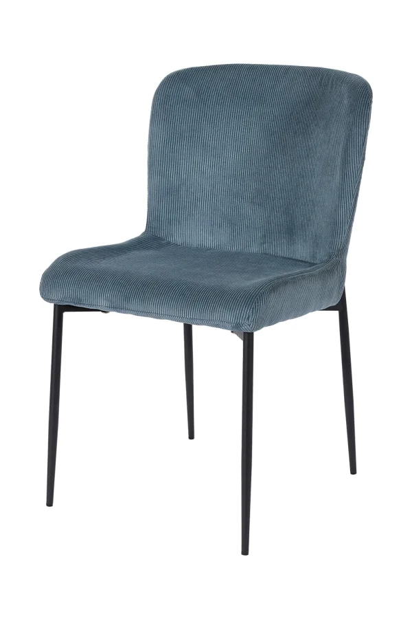 GBO - Eetkamerstoel ST2308-2 - Stof - Blauw - 50x38x48cm | Belga Meubelen Fashion