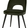 GBO - Eetkamerstoel ST2002 - Stof - Groen - 46x40x49cm | Belga Meubelen Best