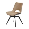 GBO - Eetkamerstoel ST2311-2 - Stof - Beige - 46x41x50cm | Belga Meubelen Discount