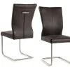 GBO - Eetkamerstoel ST1601 - Stof - Blauwgrijs - 46x53x53cm | Belga Meubelen Best