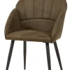 GBO - Eetkamerstoel ST2005 - Stof Mosgroen - 54x44x54cm | Belga Meubelen Discount