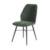 GBO - Eetkamerstoel ST2313-2 - Stof - Groen - 46x43x50cm | Belga Meubelen Fashion