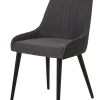 GBO - Eetkamerstoel ST2107 - Stof Cowboy/Antraciet - 40x47x49cm | Belga Meubelen Hot