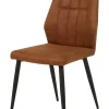 GBO - Eetkamerstoel ST2202 - Stof - Cognac - 45x45x52cm | Belga Meubelen Hot