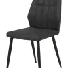 GBO - Eetkamerstoel ST2202 - Stof - Antraciet - 45x45x52cm | Belga Meubelen Best