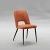 GBO - Eetkamerstoel ST2204 - Stof - Koper - 49x42x52cm | Belga Meubelen Fashion
