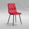 GBO - Eetkamerstoel ST2209 - Stof - Rood - 40x43x44cm | Belga Meubelen Outlet