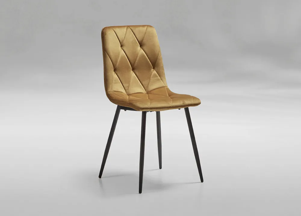 gbo__eetkamerstoel_st__st_0-62.webp GBO - Eetkamerstoel ST2209 - Stof - Geel - 40x43x44cm | Belga Meubelen Clearance