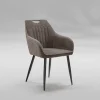 GBO - Eetkamerstoel ST2203 - Stof - Antraciet - 50x43x52cm | Belga Meubelen Sale