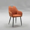 GBO - Eetkamerstoel ST2203 - Stof - Koper - 50x43x52cm | Belga Meubelen Fashion