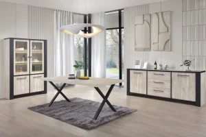GBO - Eettafel Thor- Beach oak - 200x100x95cm | Belga Meubelen Fashion