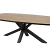 GBO - Eettafel ovaal Pierro TF2101 - Scarlet oak - 230x119x76cm | Belga Meubelen Sale