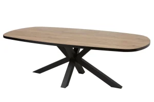 GBO - Eettafel ovaal Pierro TF2101 - Scarlet oak - 230x119x76cm | Belga Meubelen Sale