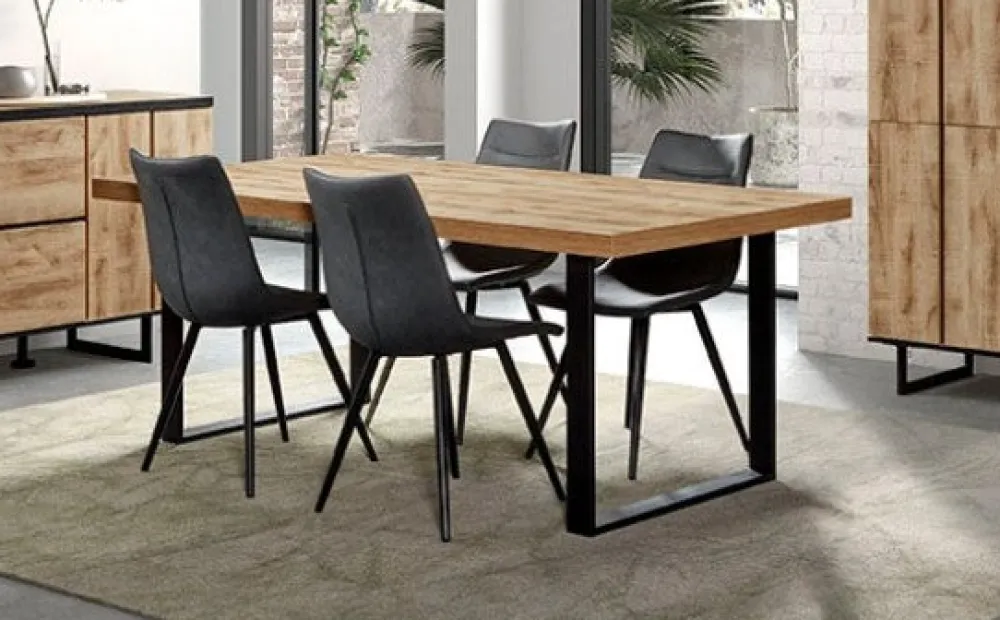 gbo__eettafel_samson_tf___0-1.webp GBO - Eettafel Samson TF1915 - Orca - 200x100x76cm | Belga Meubelen Sale