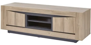GBO - TV-Meubel Nelson - French oak - 160x52,5x48cm | Belga Meubelen Discount