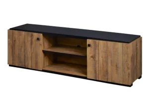 GBO - TV-Meubel Sharon - Denver oak - 160x48x48cm | Belga Meubelen Fashion