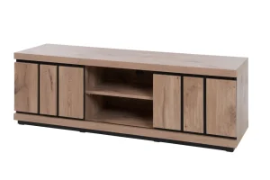 GBO - TV-Meubel Stefan - Canyon oak - 155x50x45cm | Belga Meubelen Clearance