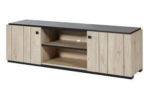 GBO - TV-Meubel Tommy - Beach oak - 160x48x48cm | Belga Meubelen New