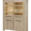 GBO - Vitrine Elba - San Remo - 130x180x45cm | Belga Meubelen Sale