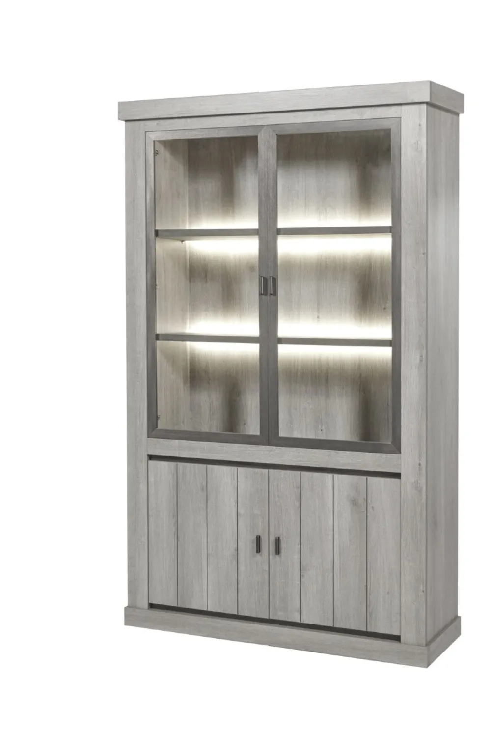 gbo__vitrine_mathieu__dar_0.webp GBO - Vitrine Mathieu - Dark Forest - 135x225x49cm | Belga Meubelen Sale