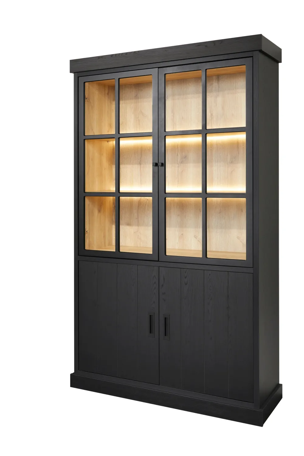 gbo__vitrine_raphael__nox_0.webp GBO - Vitrine Raphael - Nox - 122x221x50cm | Belga Meubelen New