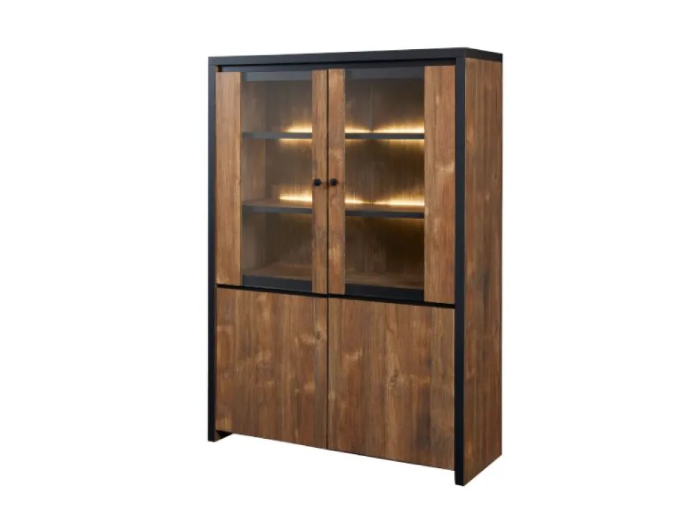 gbo__vitrine_silvestre__m_0.webp GBO - Vitrine Silvestre - Mango - 120x170x45cm | Belga Meubelen Fashion