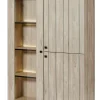 GBO - Vitrine Tommy - Beach oak - 124x180x48cm | Belga Meubelen New