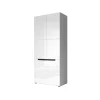 HM - Barkast Hektor T18 - Hoogglans Wit - 91x207x60cm | Belga Meubelen Hot