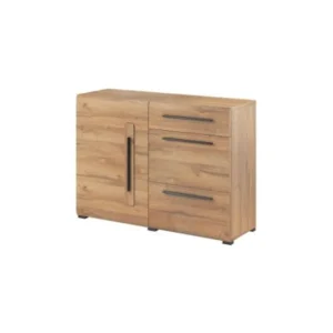 HM - Commode Tulsa 45 - Eik - 120x86x39cm | Belga Meubelen Clearance