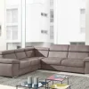 Hoeksalon Carl - Links - Stof - Grijs - 264x85x305cm | Belga Meubelen Discount