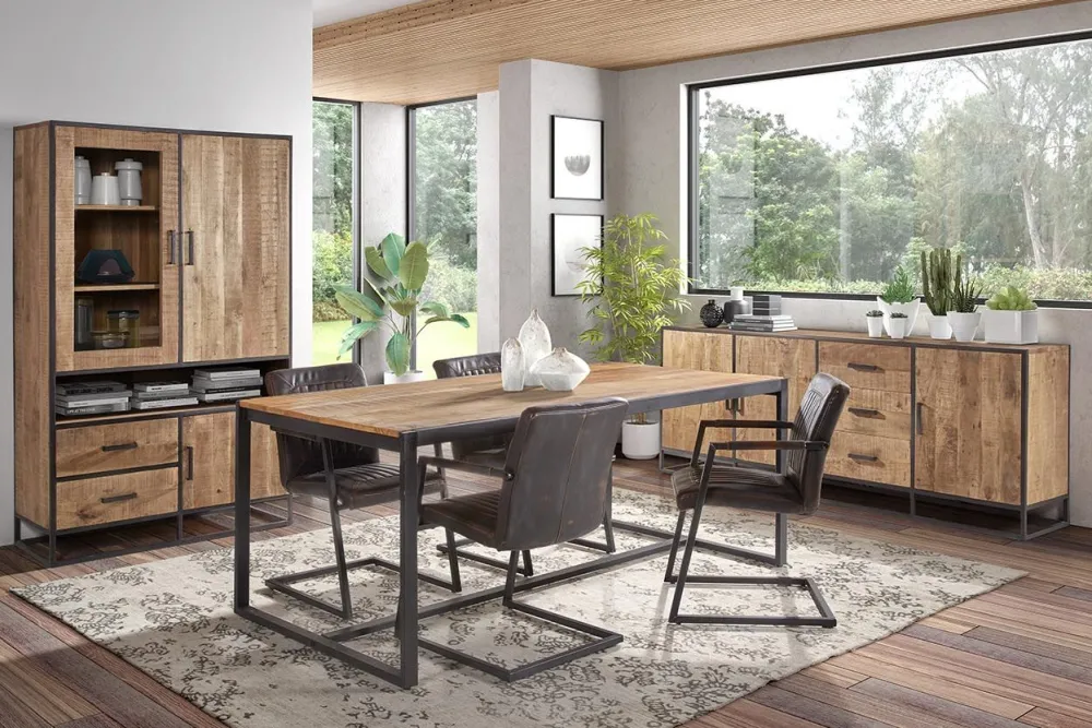 ide__eetkamer_madurai__de_0.webp IDE - Eetkamer Madurai - 3delige set - Massief - Mangohout | Belga Meubelen Discount