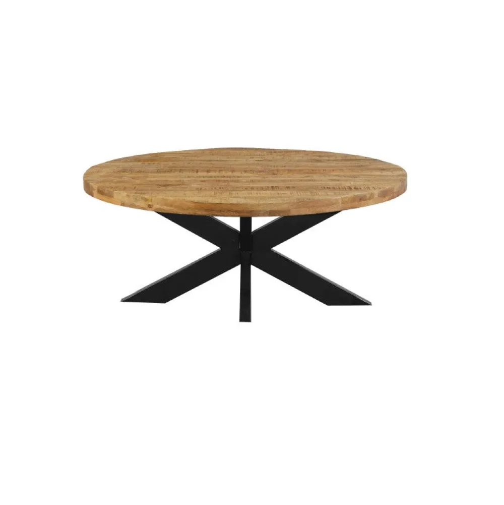 ide__ronde_salontafel_spi_0.webp IDE - Ronde Salontafel Spider - Massief - Ø 100cm | Belga Meubelen Online