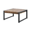 IDE - Salontafel Sohoto - Massief - Mangohout - 80x40x80cm | Belga Meubelen Sale