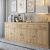 JAD - Dressoir Valencia - Warme Eik- 225x50x90cm | Belga Meubelen Sale