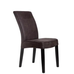 JAD - Eetkamerstoel Frank - Stof - Antraciet- 52x95x45cm | Belga Meubelen Best