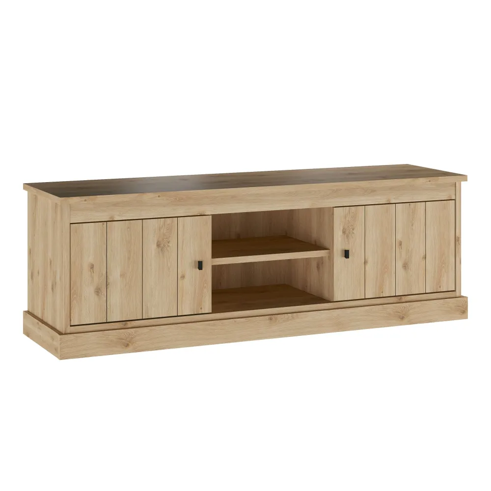jad__tv_meubel_valencia___0.webp JAD - TV meubel Valencia - Warme eik - 154x43x53cm | Belga Meubelen Clearance