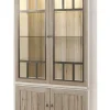 Meubar - Barkast York - V1 - K499 - Lariks/Kristal eik licht bruin - 122x222x50cm | Belga Meubelen Hot