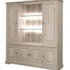 Meubar - Bibliotheek Kent - WB8 - K540 - Millenium oak light - 197x211x50cm | Belga Meubelen Discount