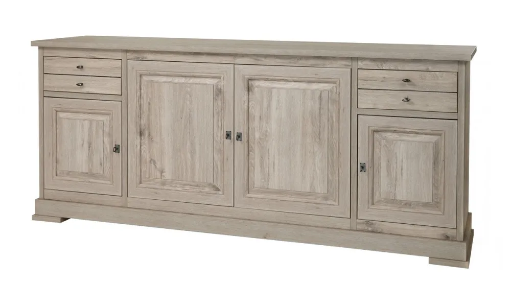 meubar__dressoir_kent__dr_0-2.webp Meubar - Dressoir Kent - DR7 - K540 - Millenium oak light - 221x93x50cm | Belga Meubelen Sale