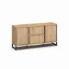 Meubar - Dressoir Natural - DR3 - K545 - Millenium Eik - 180x89x49cm | Belga Meubelen Online