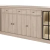 Meubar - Dressoir Orange - HB6 - K595 - Natuurlijke Elm - 249x111x50cm | Belga Meubelen Hot