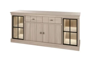 Meubar - Dressoir Orange - DR8 - K595 - Natuurlijke Elm - 197x90x50cm | Belga Meubelen Online