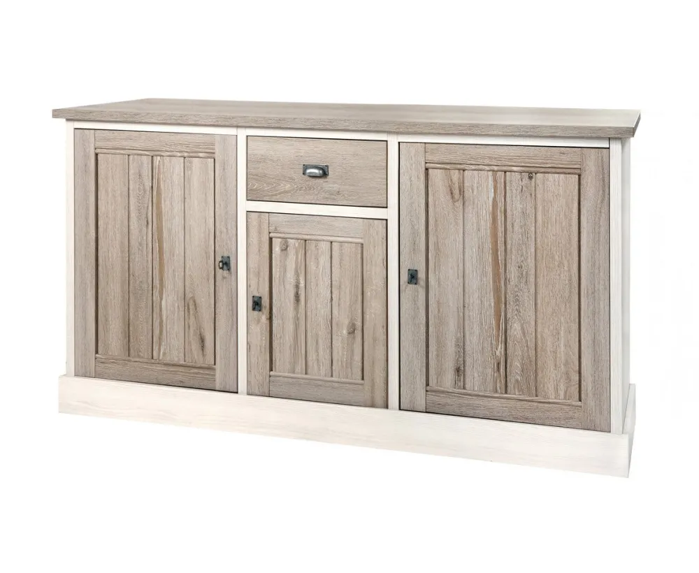 meubar__dressoir_york___d_0.webp Meubar - Dressoir York - DR3 - K499 - Lariks/Kristal eik licht bruin - 172x90x50cm | Belga Meubelen Clearance